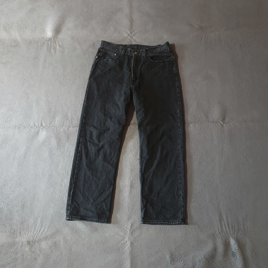 빈티지 리바이스 565 블랙진 데님 팬츠 W34 L32 상품이미지3