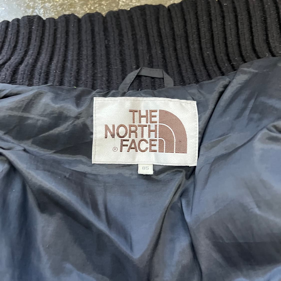 S) 노스페이스 덕다운 하프패딩점퍼 오리털 롱패딩 자켓 상품이미지5