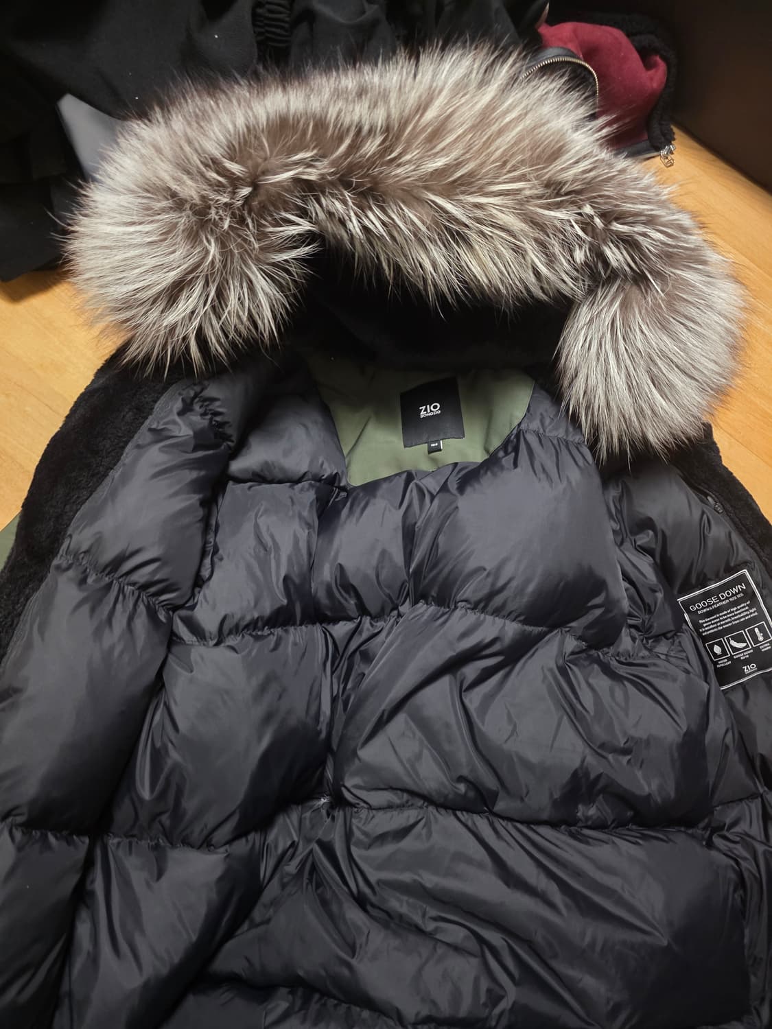 지오송지오 구스다운 파카 상품이미지2