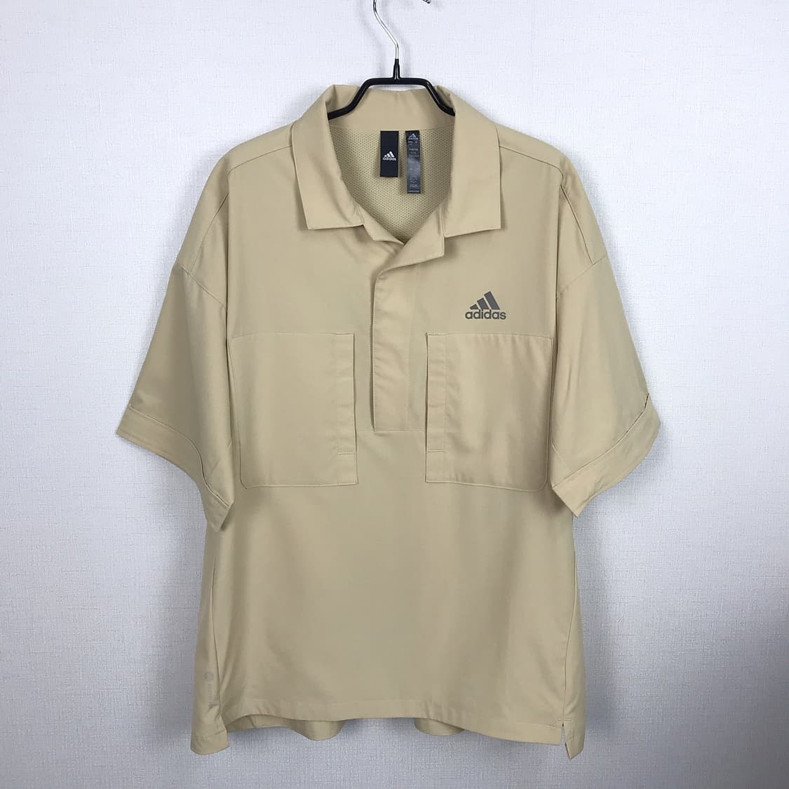 아디다스 adidas 에센셜 풀오버 반팔 셔츠 남성XL 상품이미지2