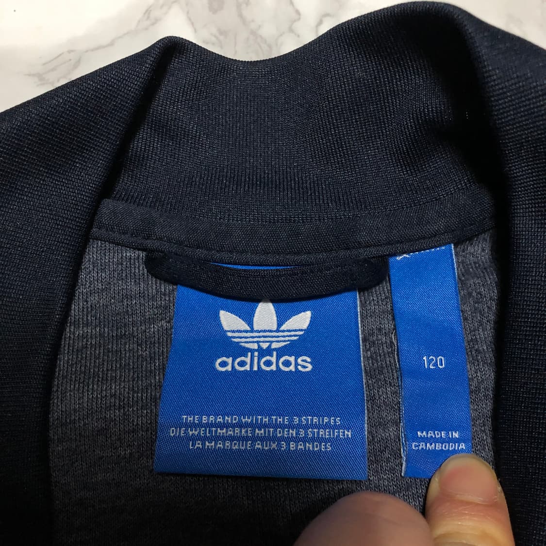 아디다스 슈퍼스타 져지 트랙탑 자켓 120 빅사이즈 상품이미지4