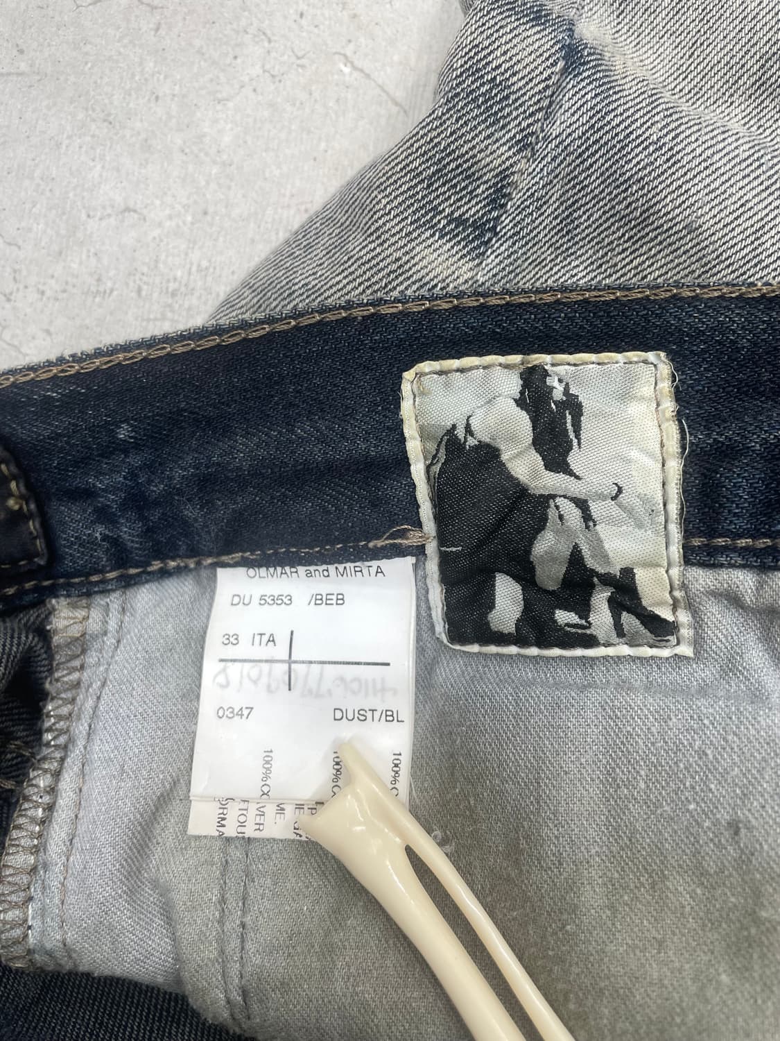 Rick Owens 00’s detroit cut denim (33) 상품이미지6
