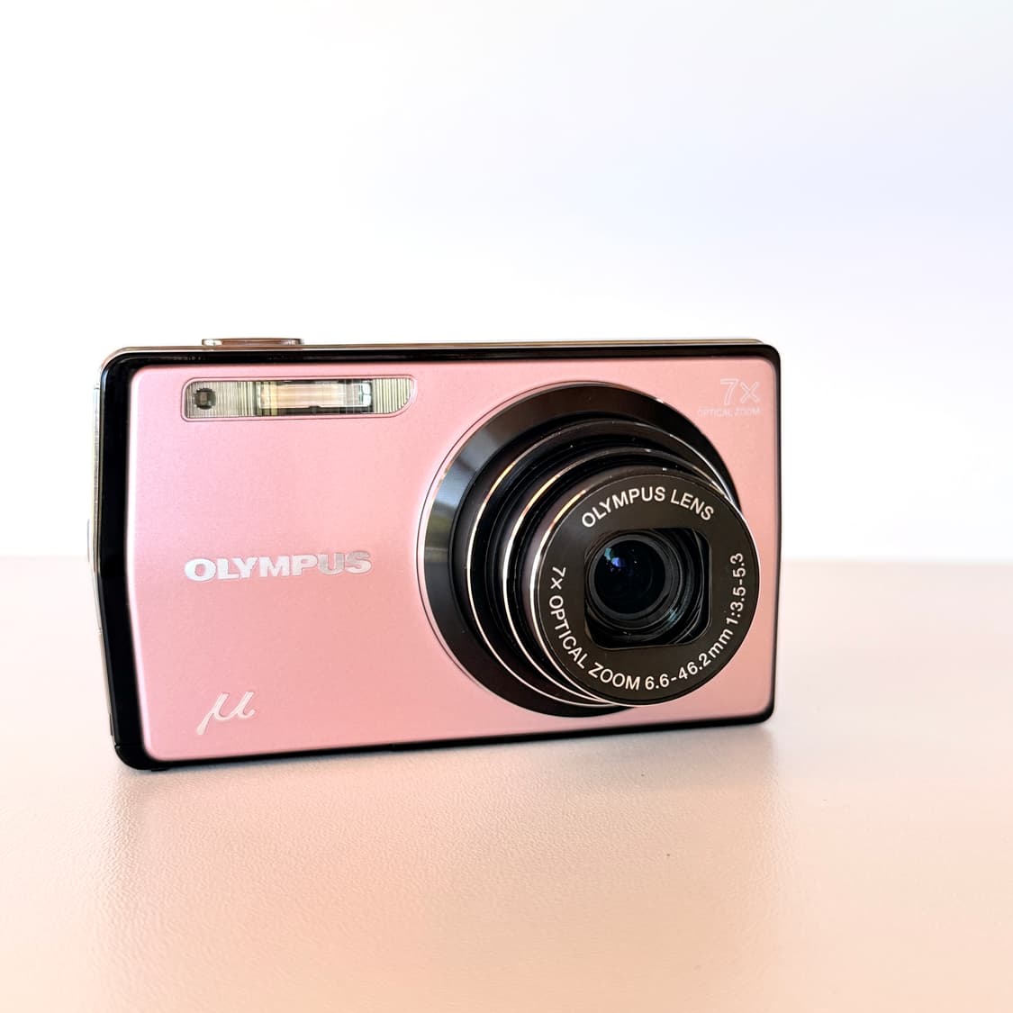 🍓풀박스/미사용🍓올림푸스 뮤7000 딸기우유 핑크 빈티지디카 상품이미지3