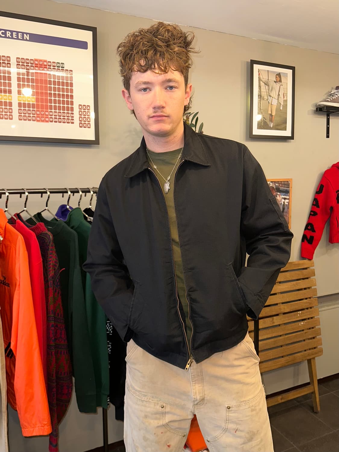 00’s Dickies Eisenhower single work JK 상품이미지1