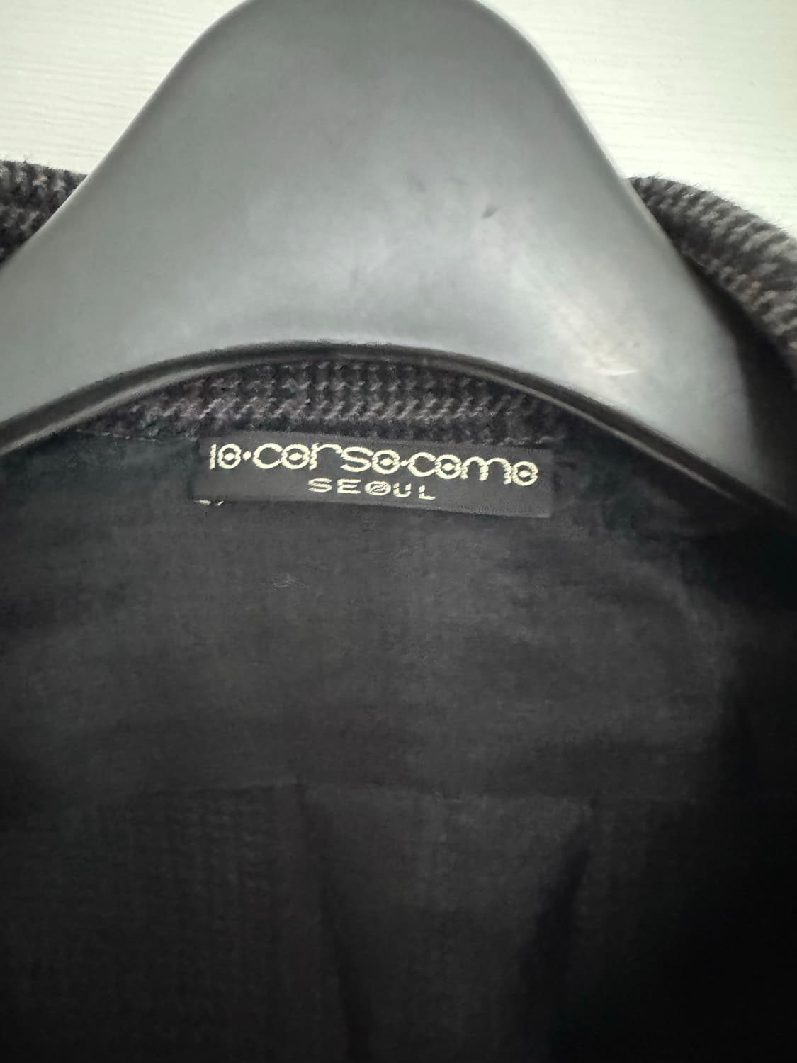 [10 꼬르소 꼬모] 체크 더블 브레스트 자켓 상품이미지3