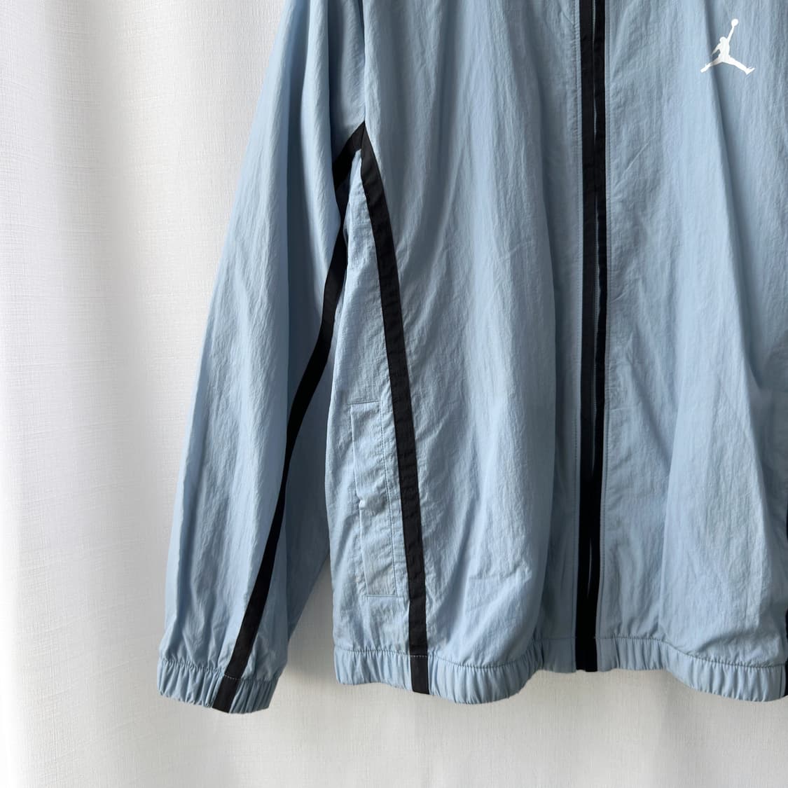 나이키 조던 우븐 나일론 바람막이 자켓 라이트 블루 M 상품이미지3