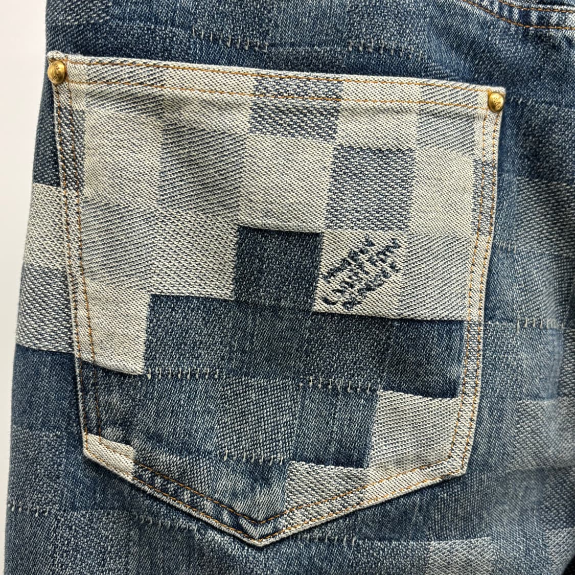 [31]루이비통 LV 다미에 데님 스케이트 팬츠 상품이미지3