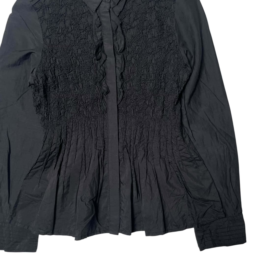 코튼 블렌드 링클 셔츠 상품이미지3