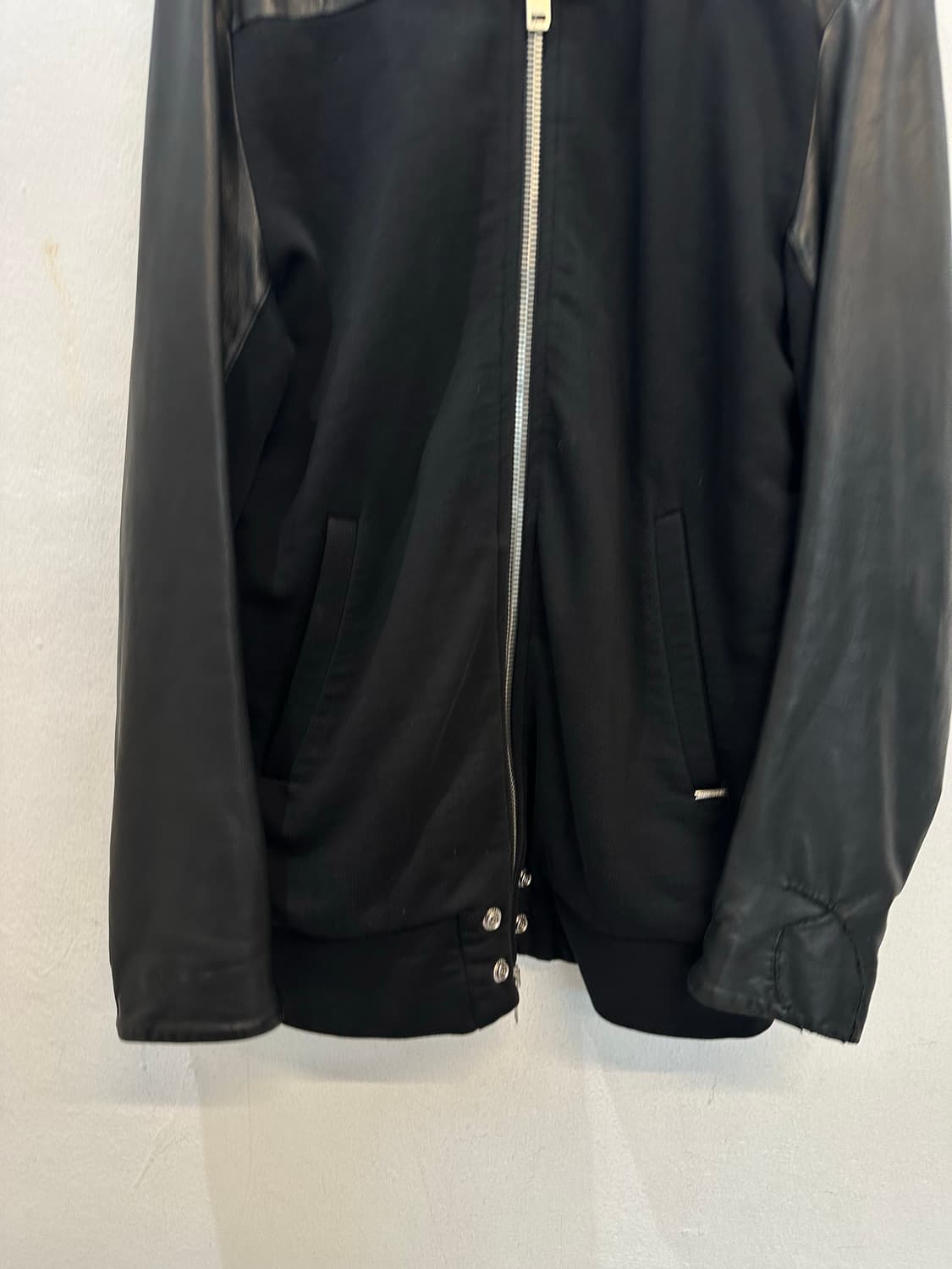 Diesel hybrid leather jacket 상품이미지3