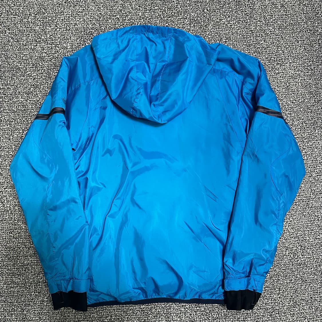 (S) 아디다스 Allpro 블루 바람막이 후드 상품이미지4