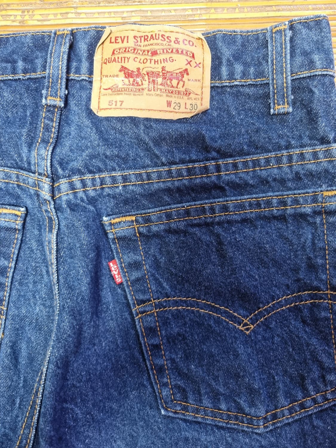 80s USA 517 29x30 리바이스 상품이미지3