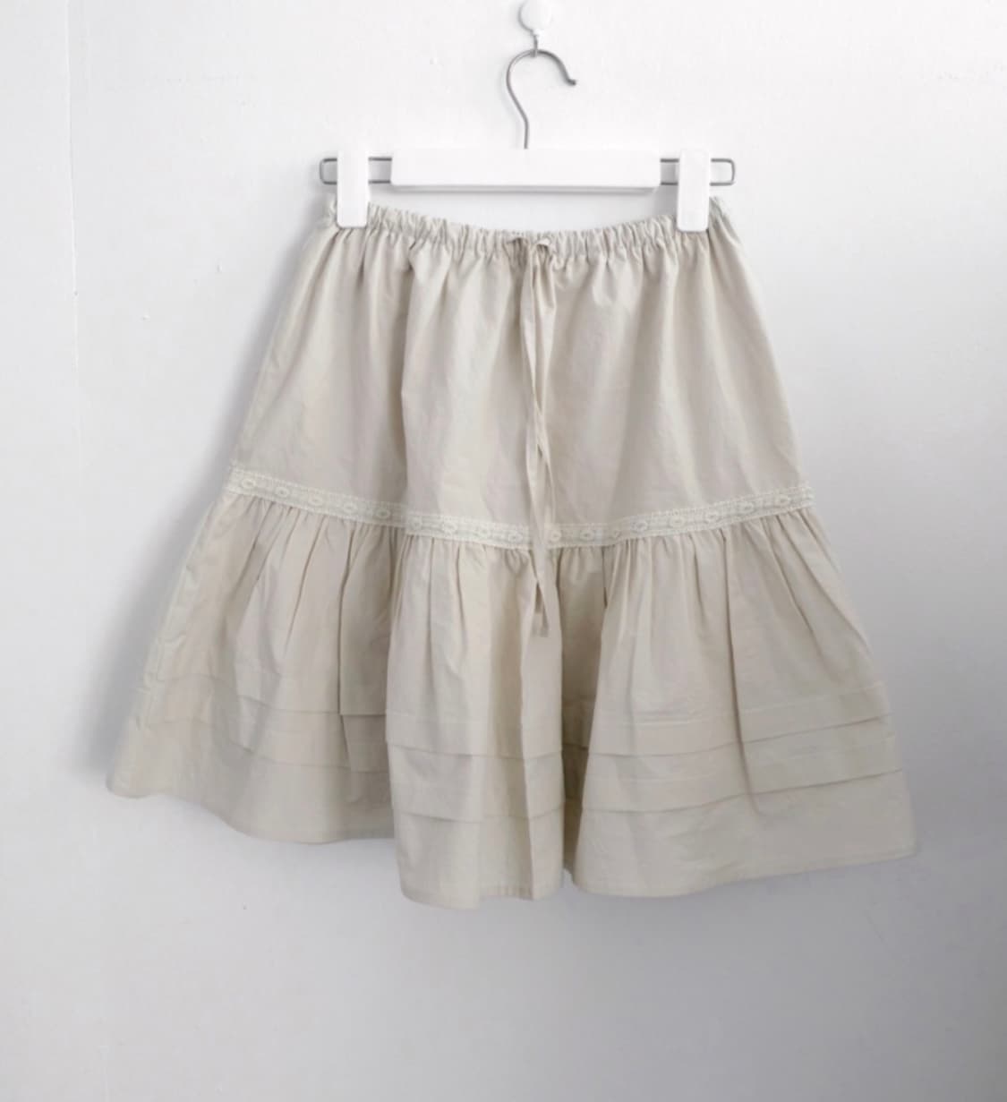 화이트 프릴 스커트 상품이미지5