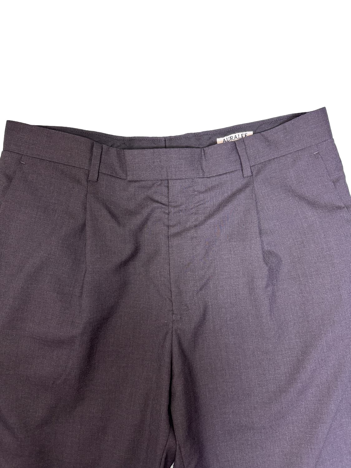 오라리 울 딥그레이 슬랙스 AURALEE WOOL PANTS 5 상품이미지2