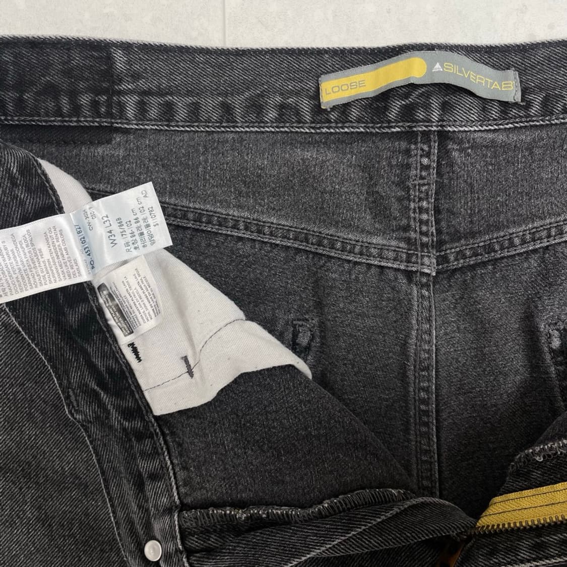 리바이스 Levi’s 실버탭 루즈핏 데님팬츠 W34 L32 상품이미지3