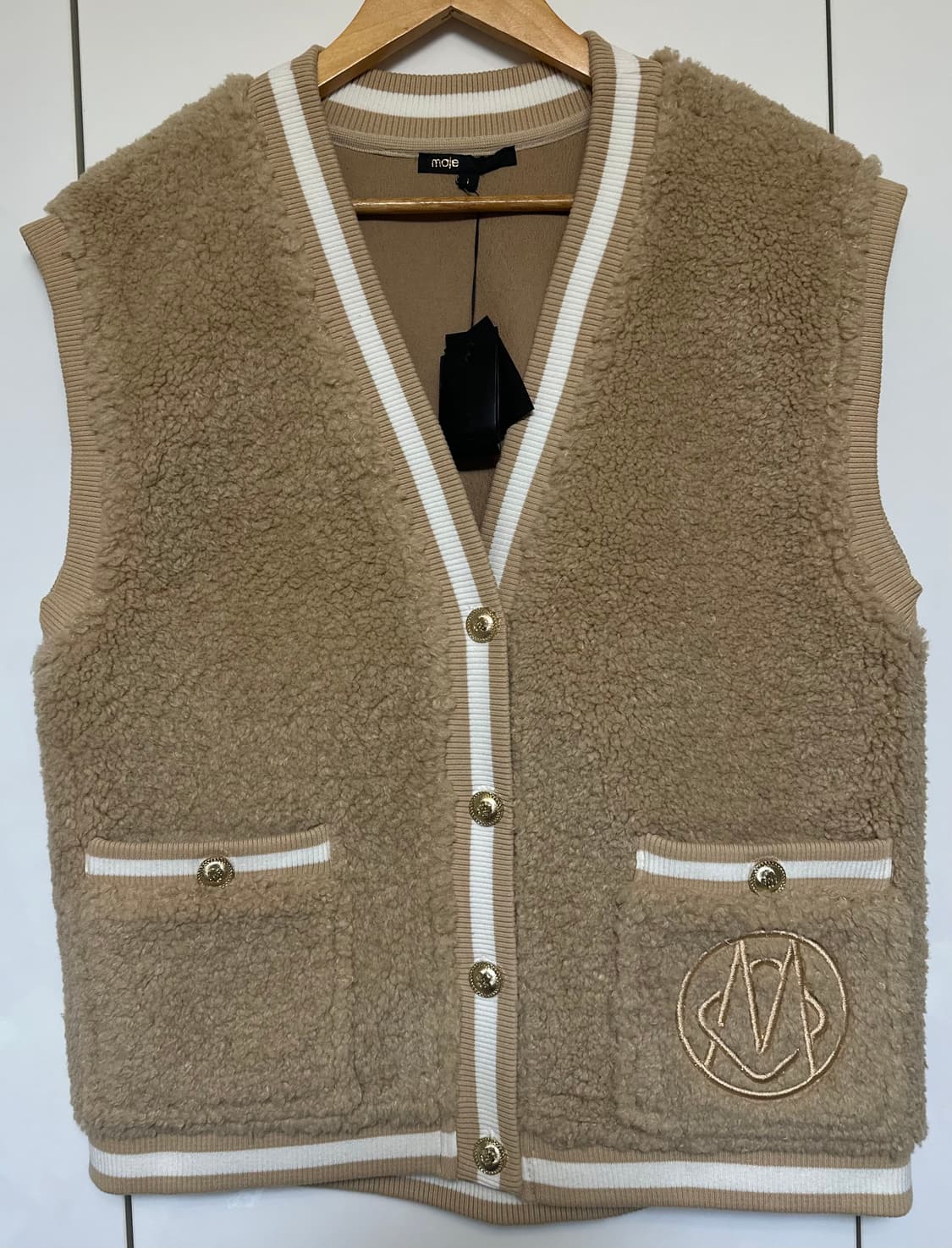 maje 마쥬 브라운 뽀글이 베스트 상품이미지2