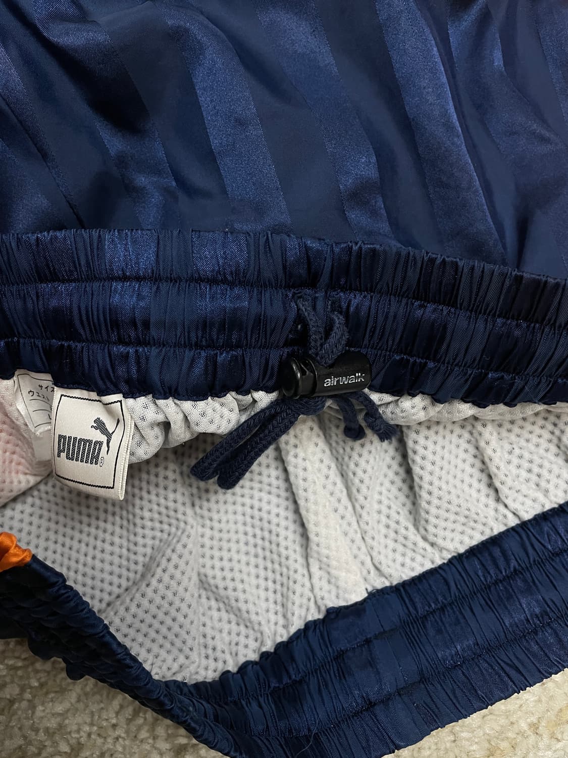 [L] 올드 퓨마 나일론 트레이닝 팬츠 웜업 팬츠 트랙 팬츠  상품이미지3