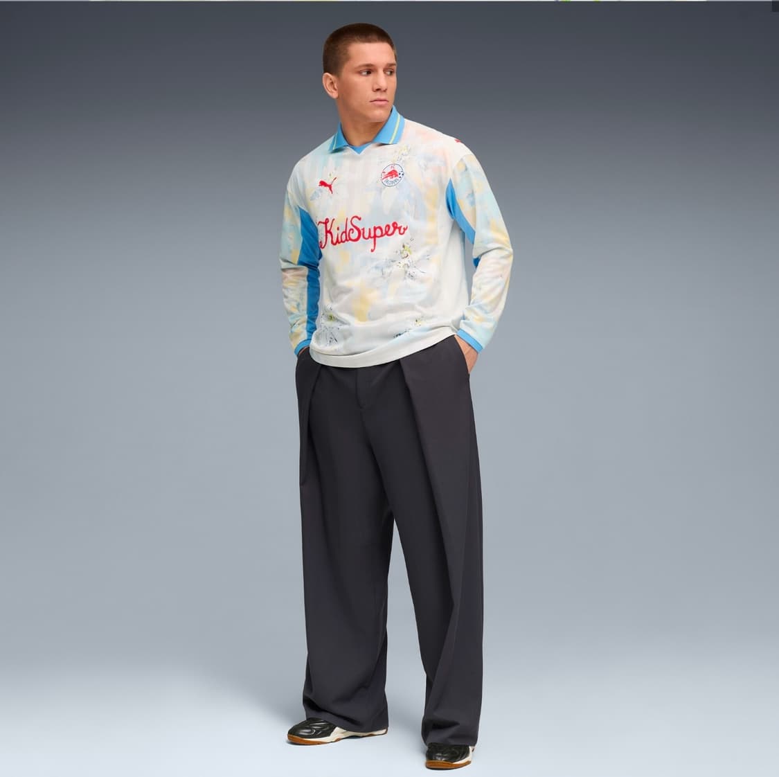PUMA x  KidSuper FC Salzburg 롱슬리브 저지L 상품이미지5