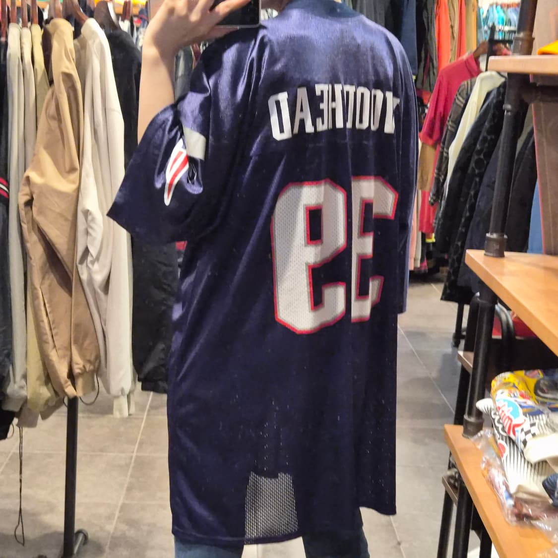 [NO.9] NFL 리복 뉴 잉글랜드 패트리어츠 반팔 져지 상품이미지4