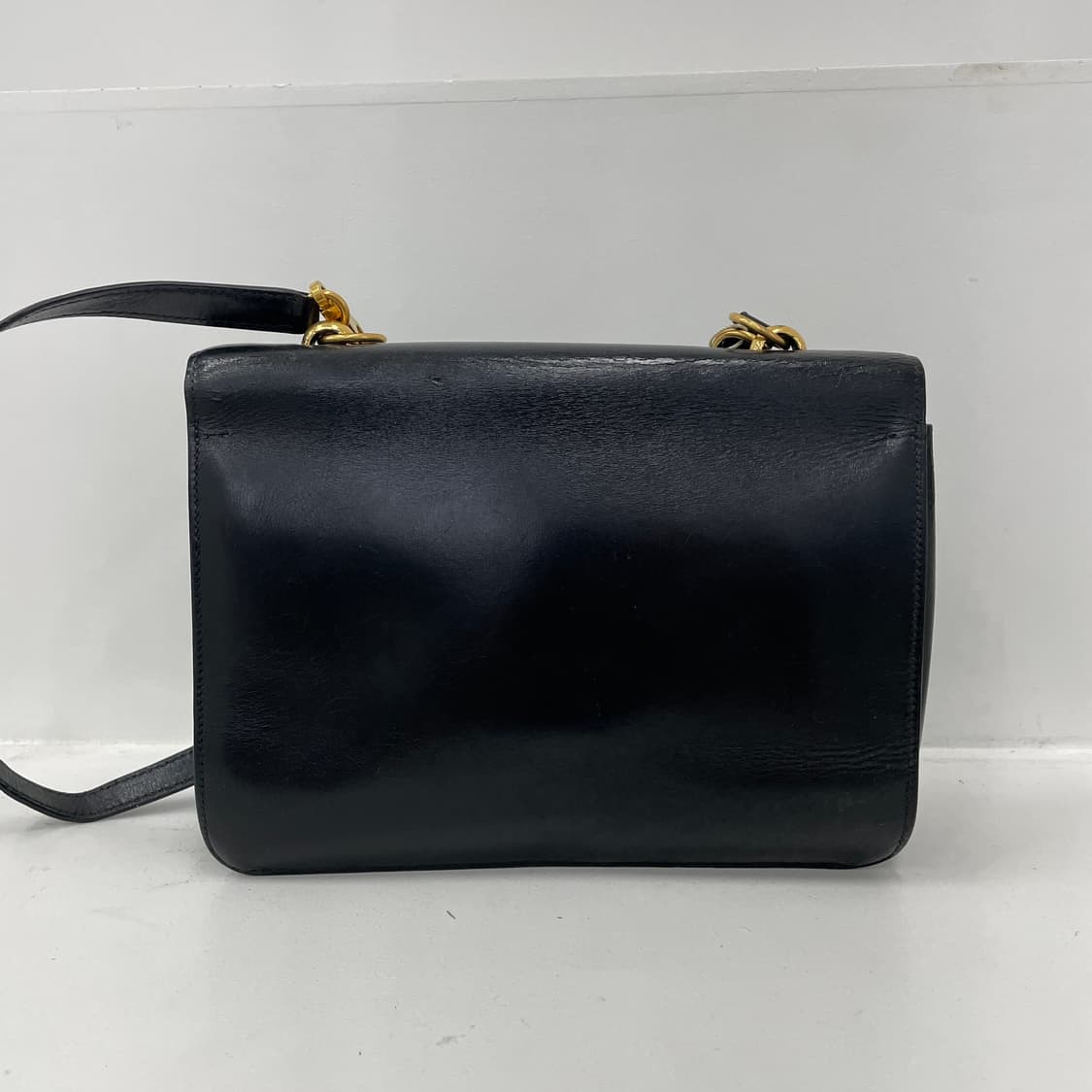 에르메스 산드린 블릭 레더 플랩 숄더백 상품이미지3