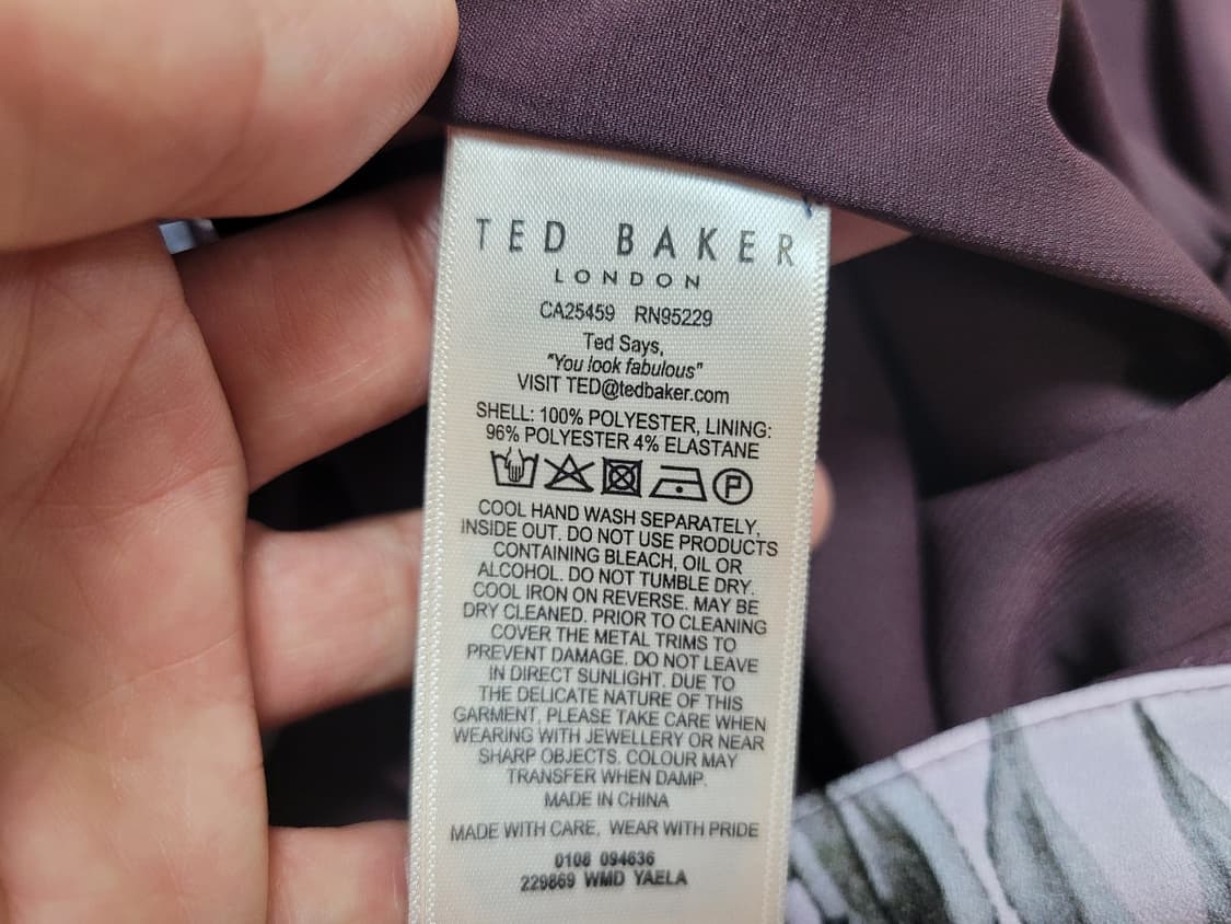 테드베이커(TED BAKER) YAELA 원피스 55 새상품 상품이미지10