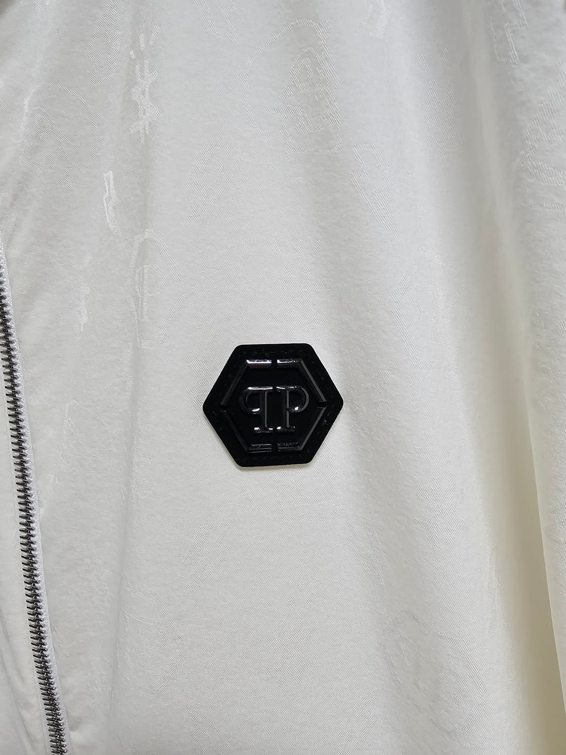 필립플레인 골프 화이트 집업 자켓 L 상품이미지4