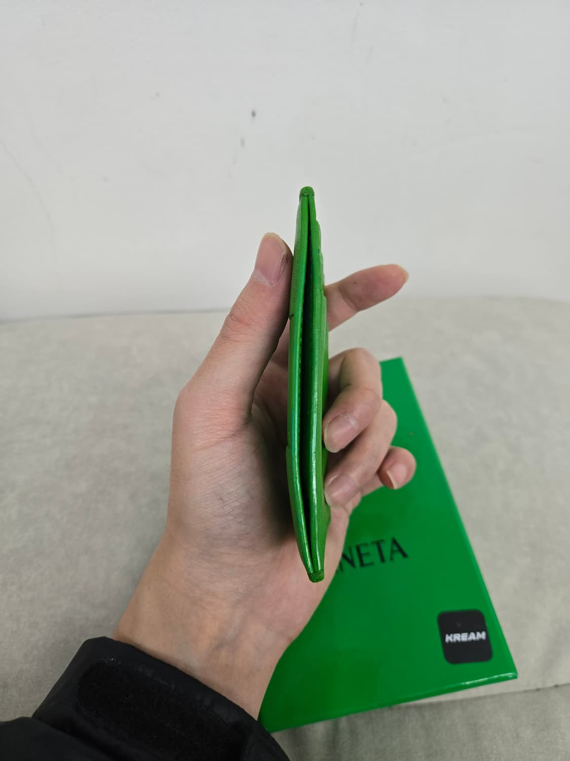 [보증서 정품]보테가베네타 카드지갑 상품이미지1