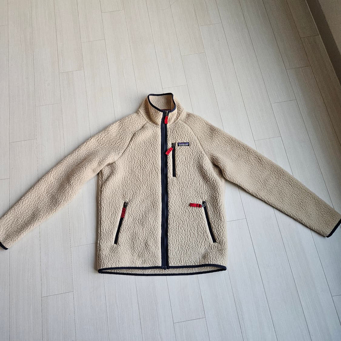 파타고니아 레트로 파일 플리스 자켓 엘 캡 카키 남성용 M 상품이미지1