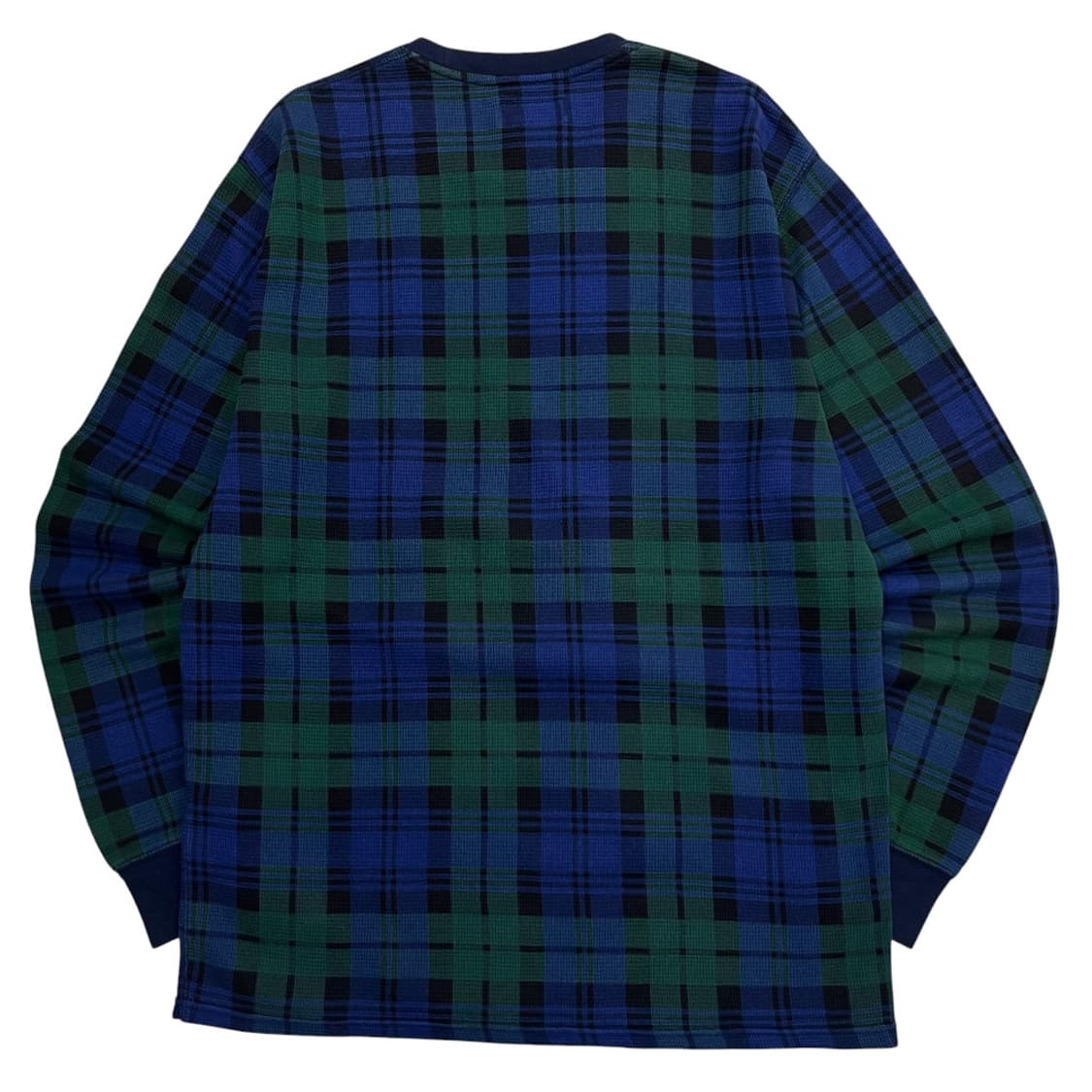 폴로 랄프로렌 옐로우포니 타탄체크 와플 롱슬리브 L 상품이미지3