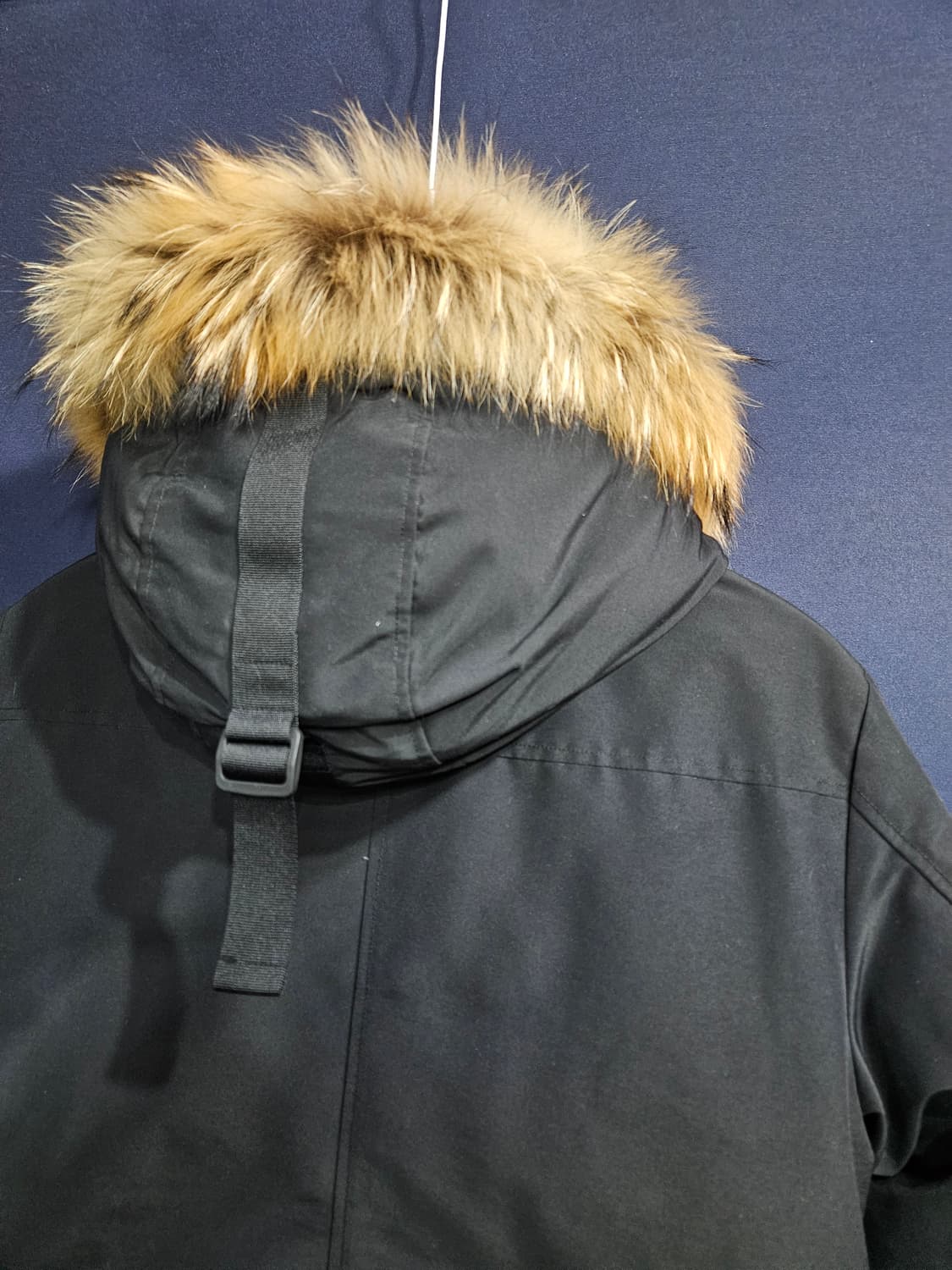 아이더 블랙컬러 남성 100 구스다운 숏패딩  상품이미지9