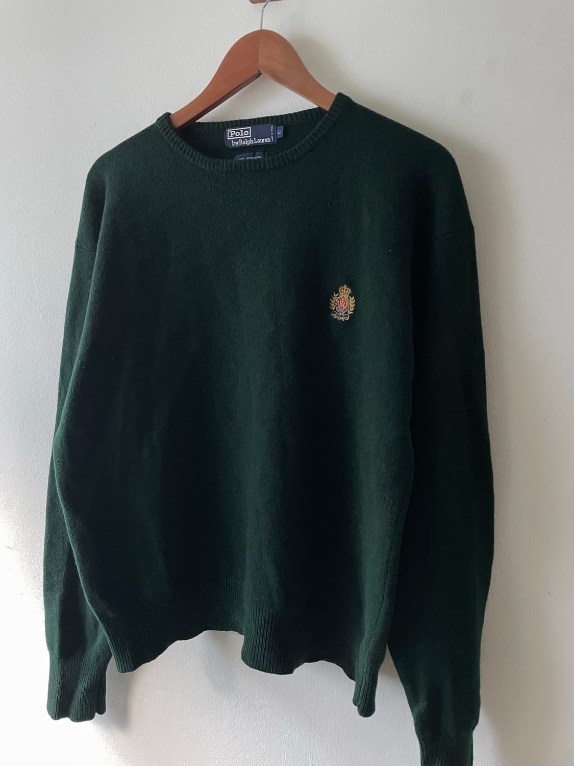 Vintage Polo Lambswool Sweater 상품이미지1