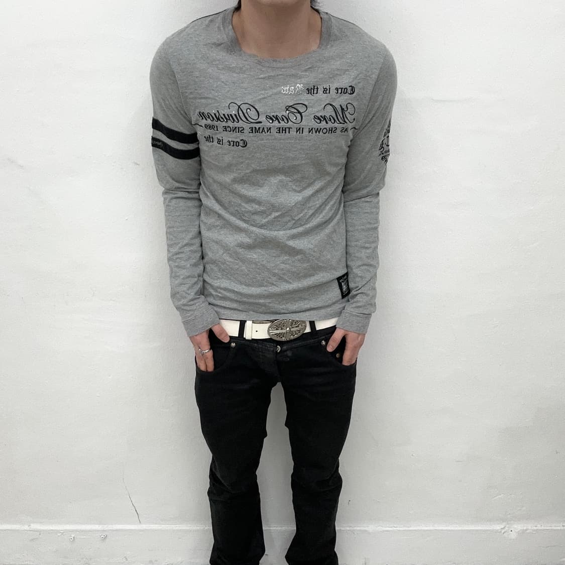 Mcd lettering long sleeve 상품이미지2