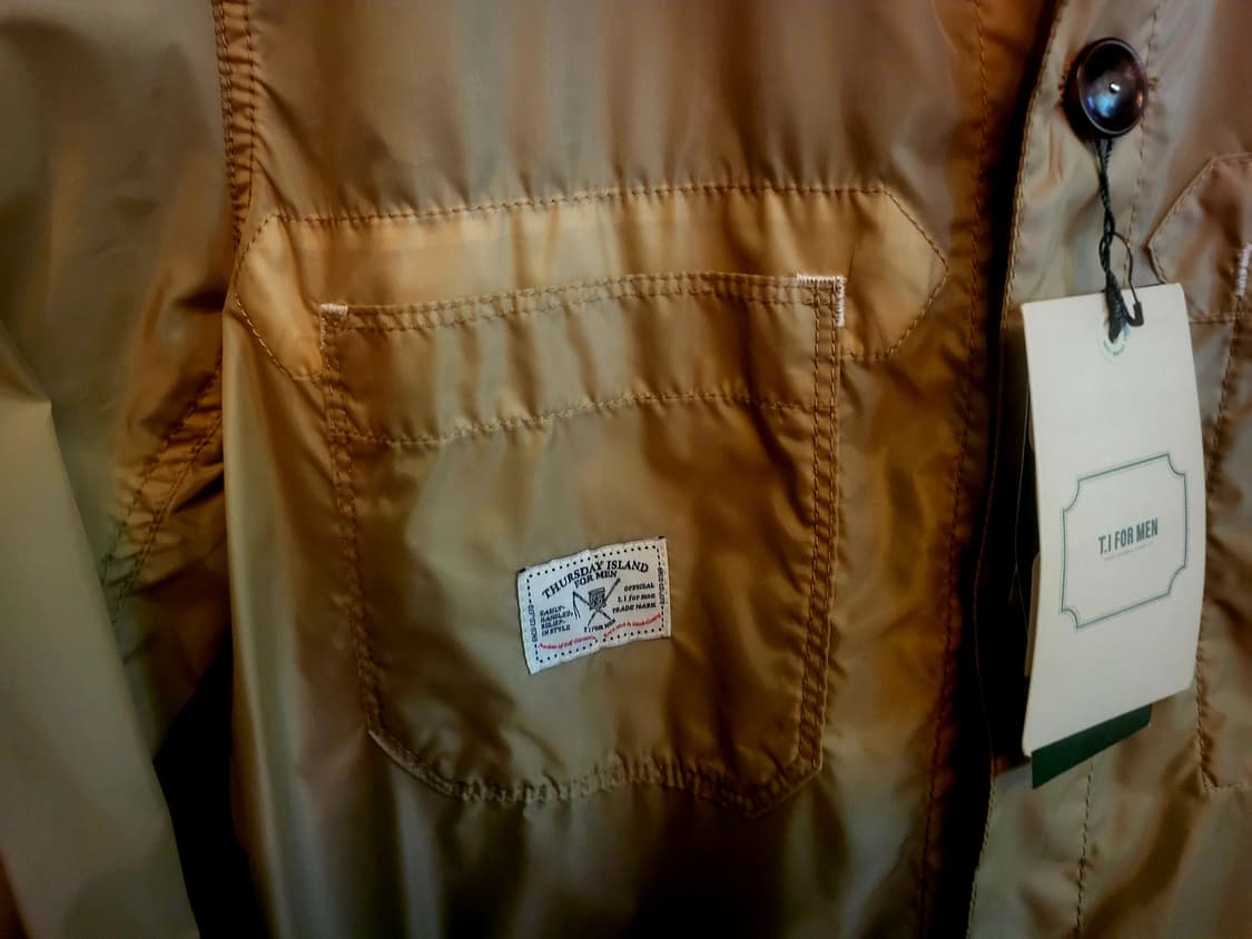 [택달린 새상품] 티아이포맨 레인코트 겸용 트렌치코트 상품이미지7