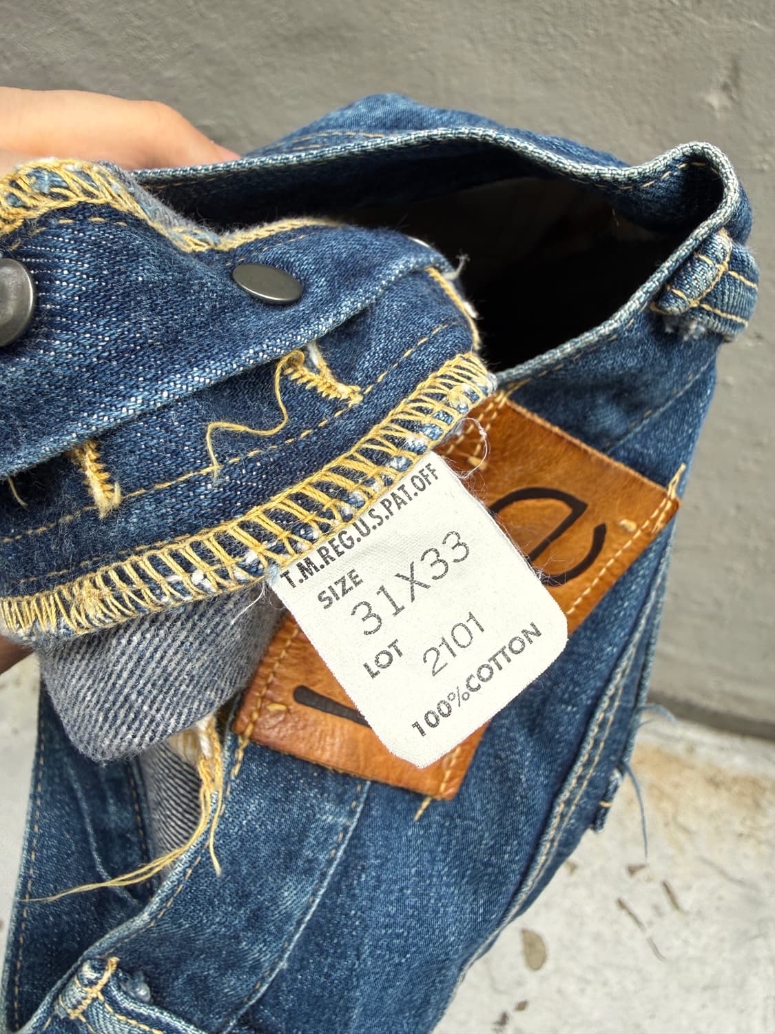 Lee 2101 셀비지 상품이미지8