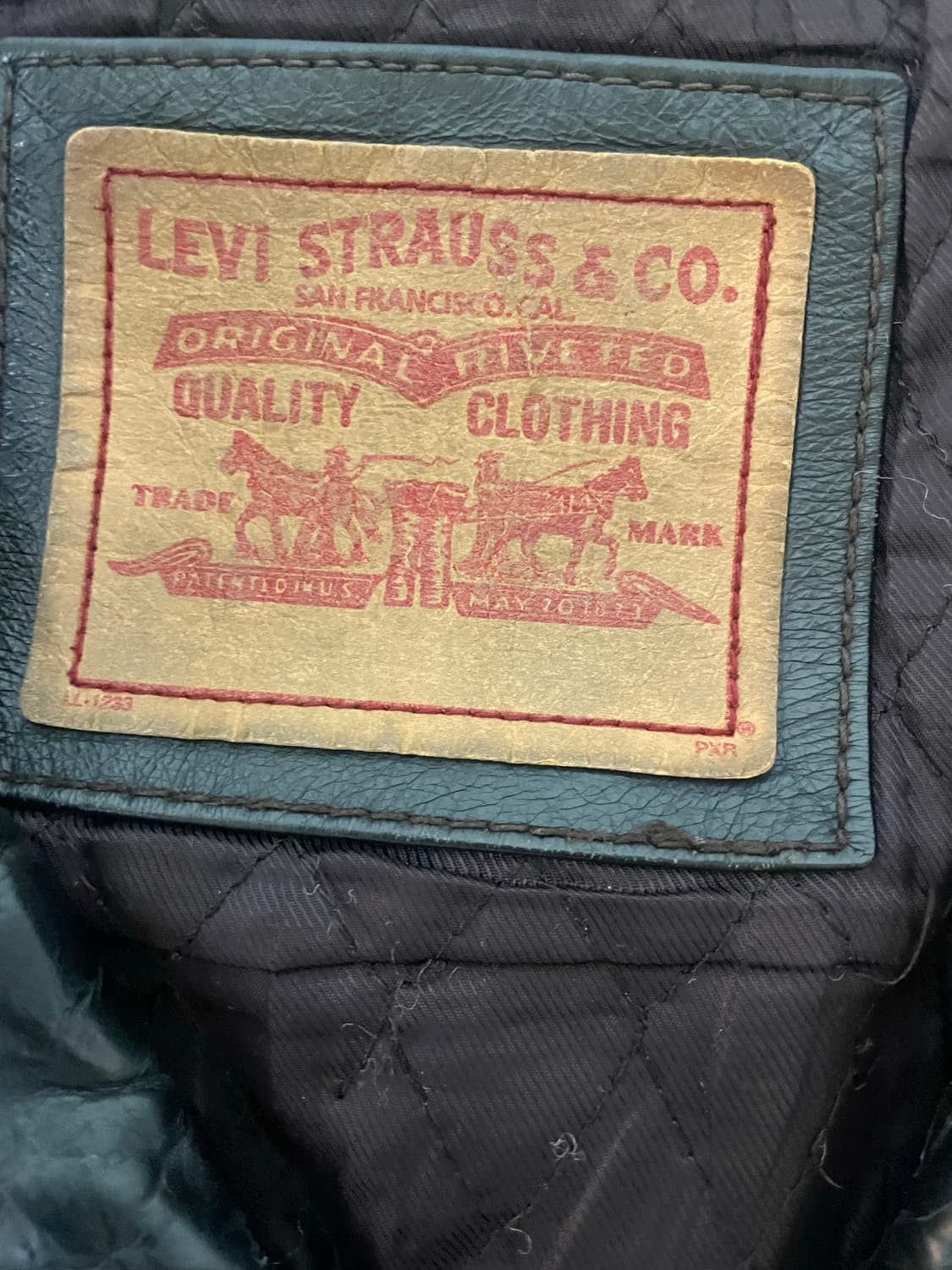 90s 리바이스 디트로이트 자켓 싱글 레더자켓 상품이미지2