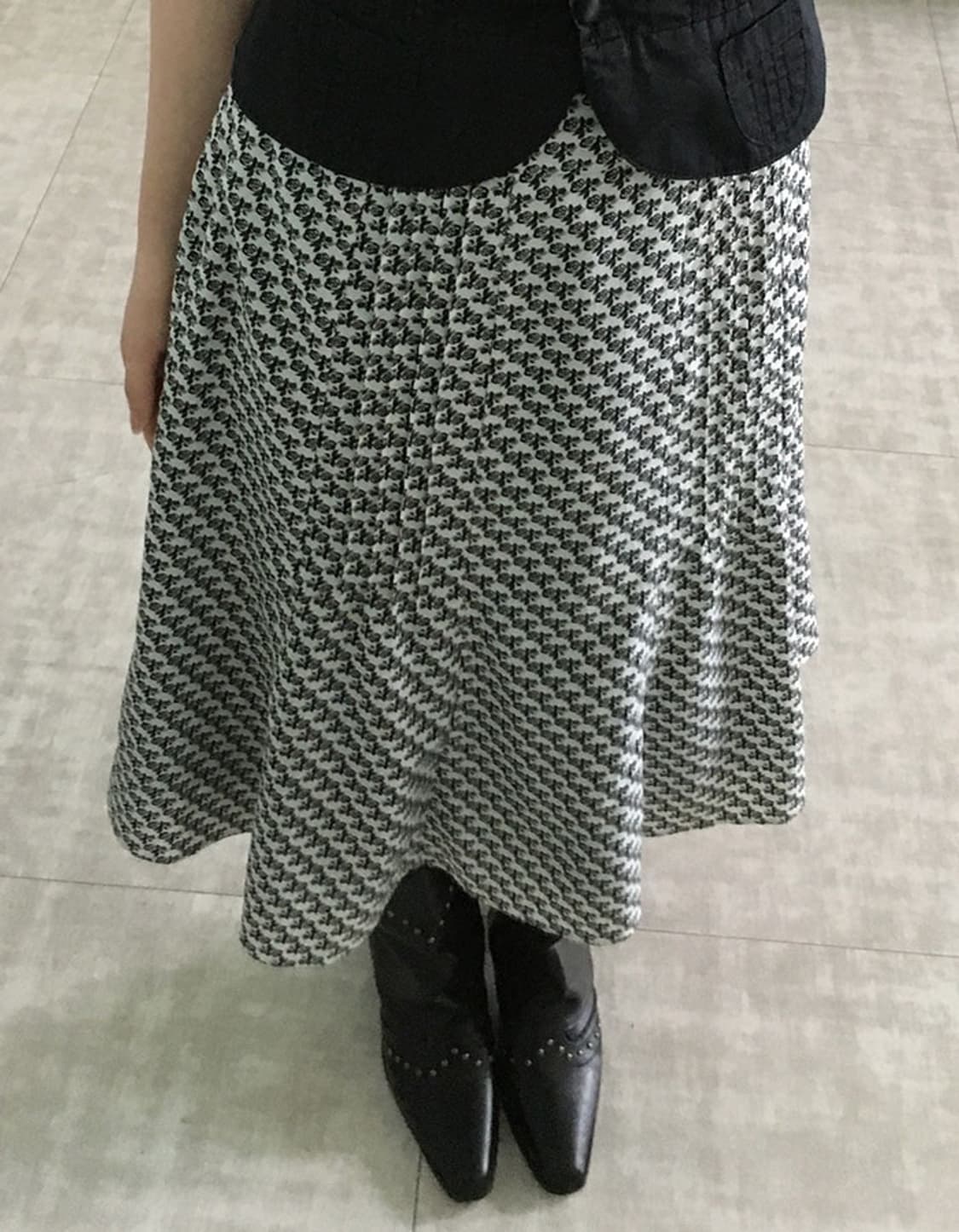 mini rose midi skirt 상품이미지4