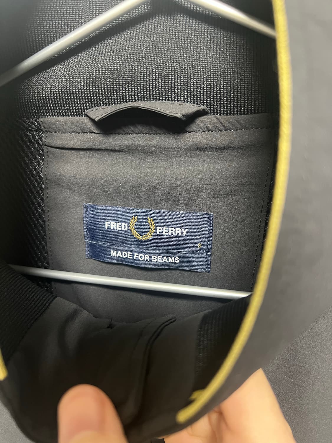 BEAMS x FRED PERRY 별주 집 블루종 상품이미지4