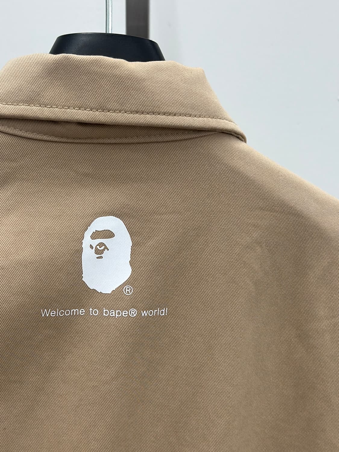 베이프 베이지 컬리지 코치 자켓  상품이미지7