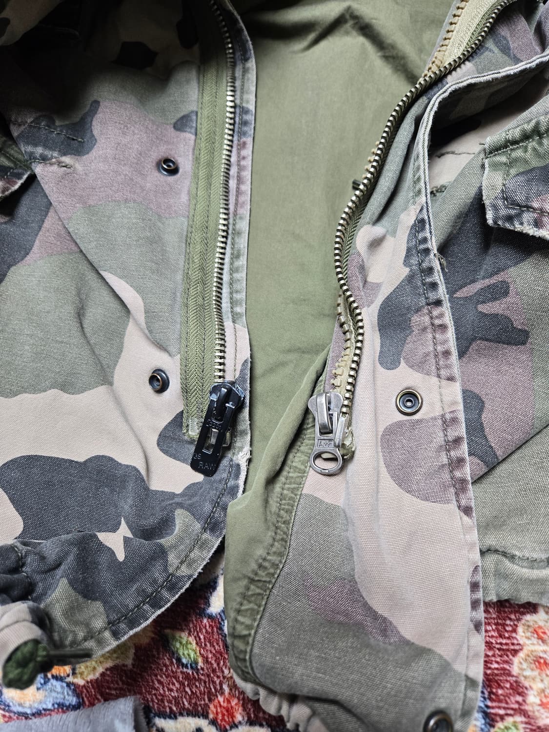 [판매] 아베크롬비 & 피치(A&F) 빈티지 M-65 카모 필드 자켓 상품이미지8
