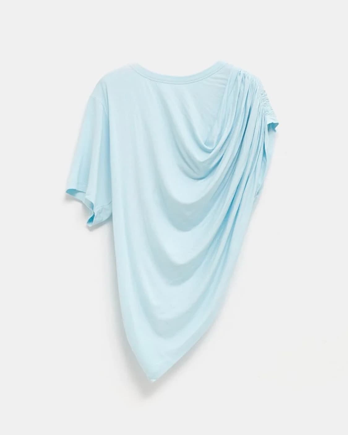 [S,M]기마구아스 Daria 드레이프 탑/블루 상품이미지7