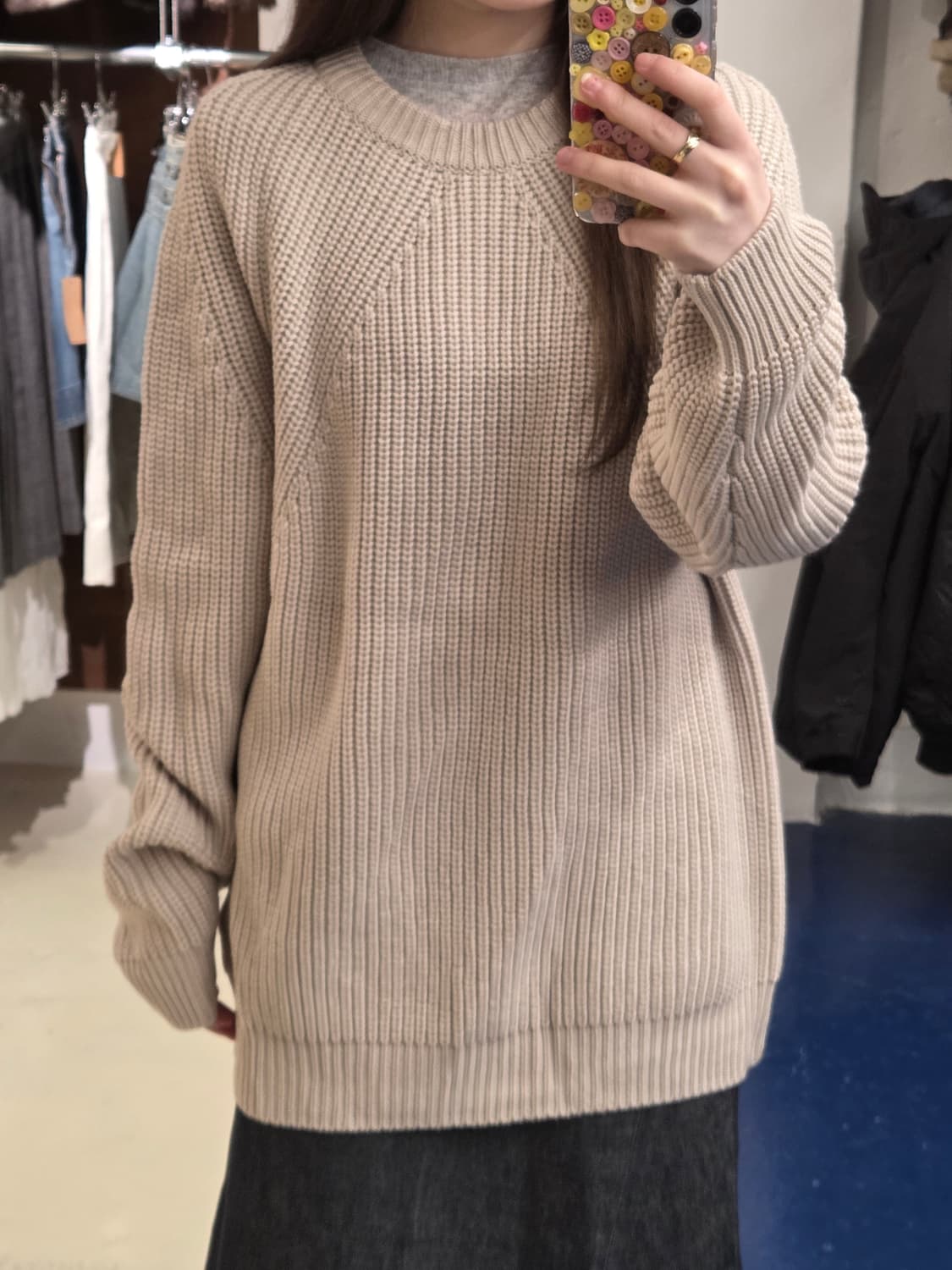 Batoner 바토너 Japan 골지 울 니트 상품이미지3