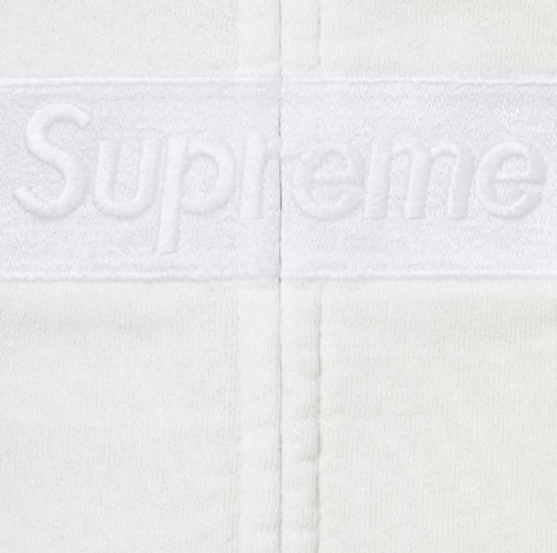 슈프림 X 메종 마르지엘라 박스로고 집업 후드 스웻셔츠 26SS 상품이미지4