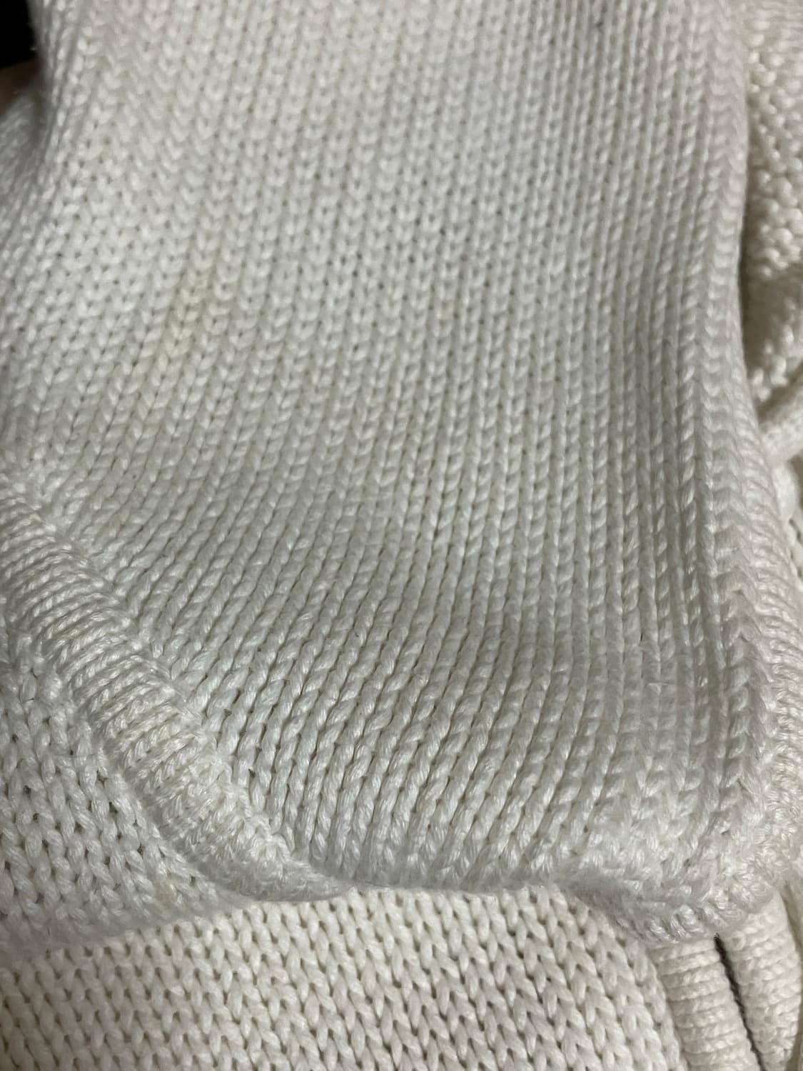 랄프로렌 화이트 니트 후드집업 상품이미지7