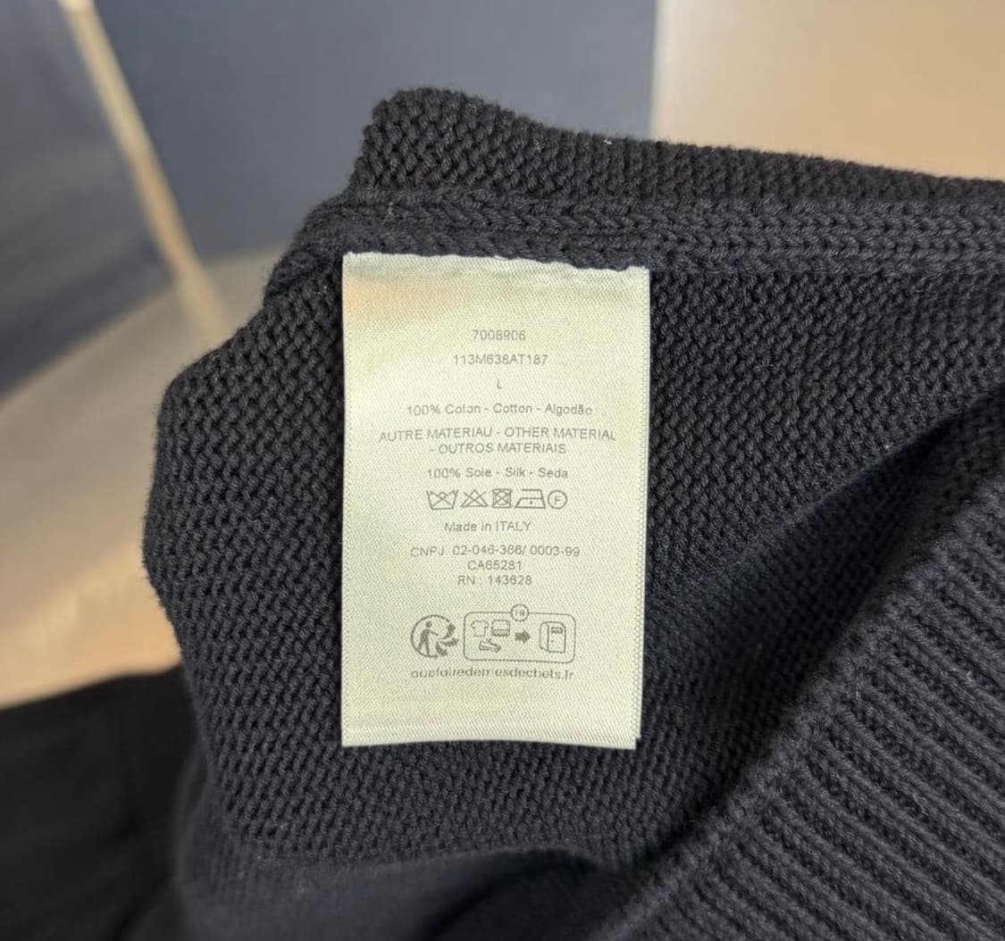 [리오브] 디올 오블리크 인서트 니트 상품이미지5