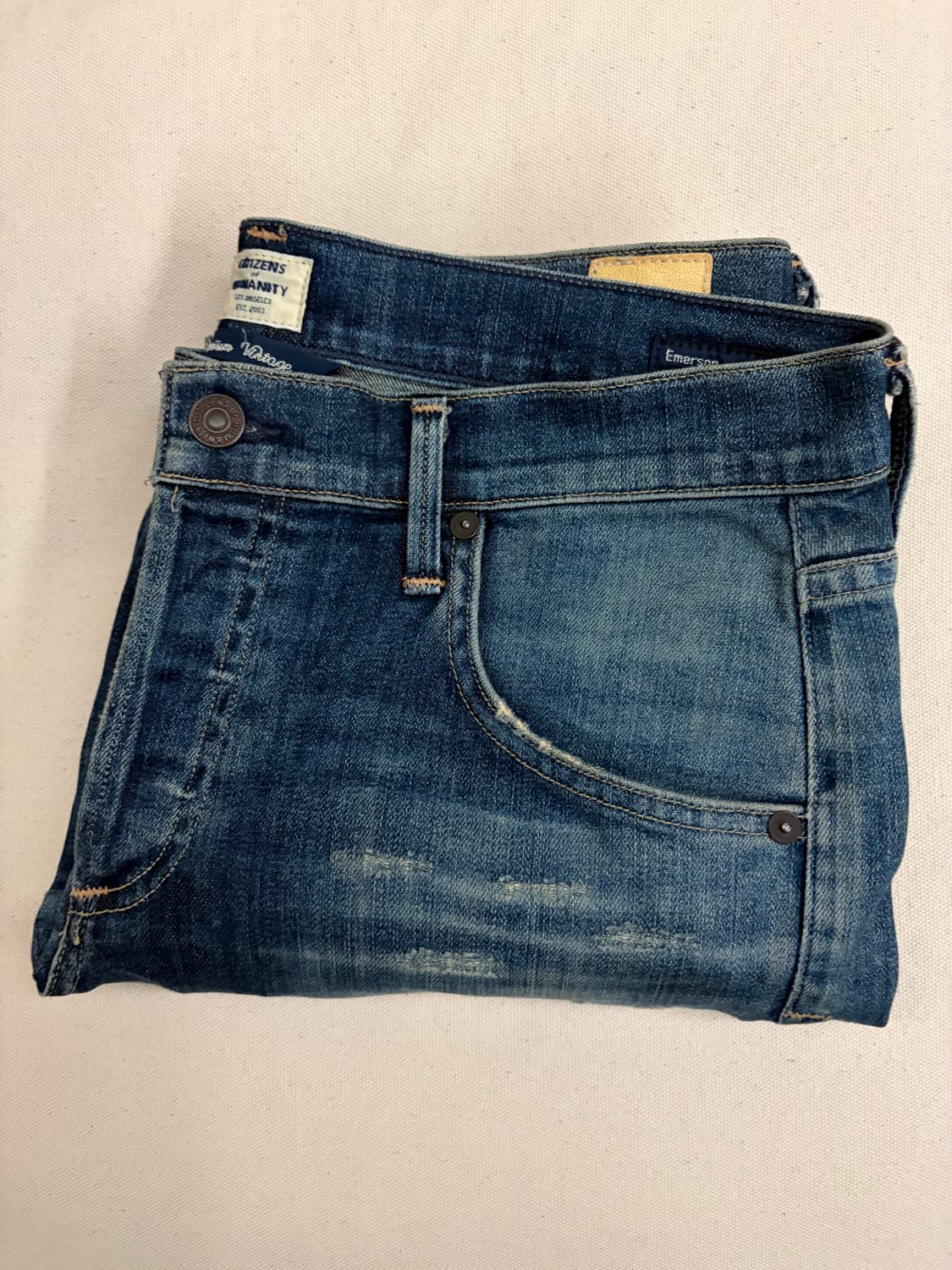 시티즌 오브 휴머니티 빈티지 데님팬츠  상품이미지9