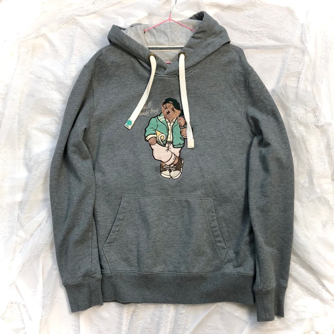 티니위니 그레이 왕아방 후디 상품이미지1