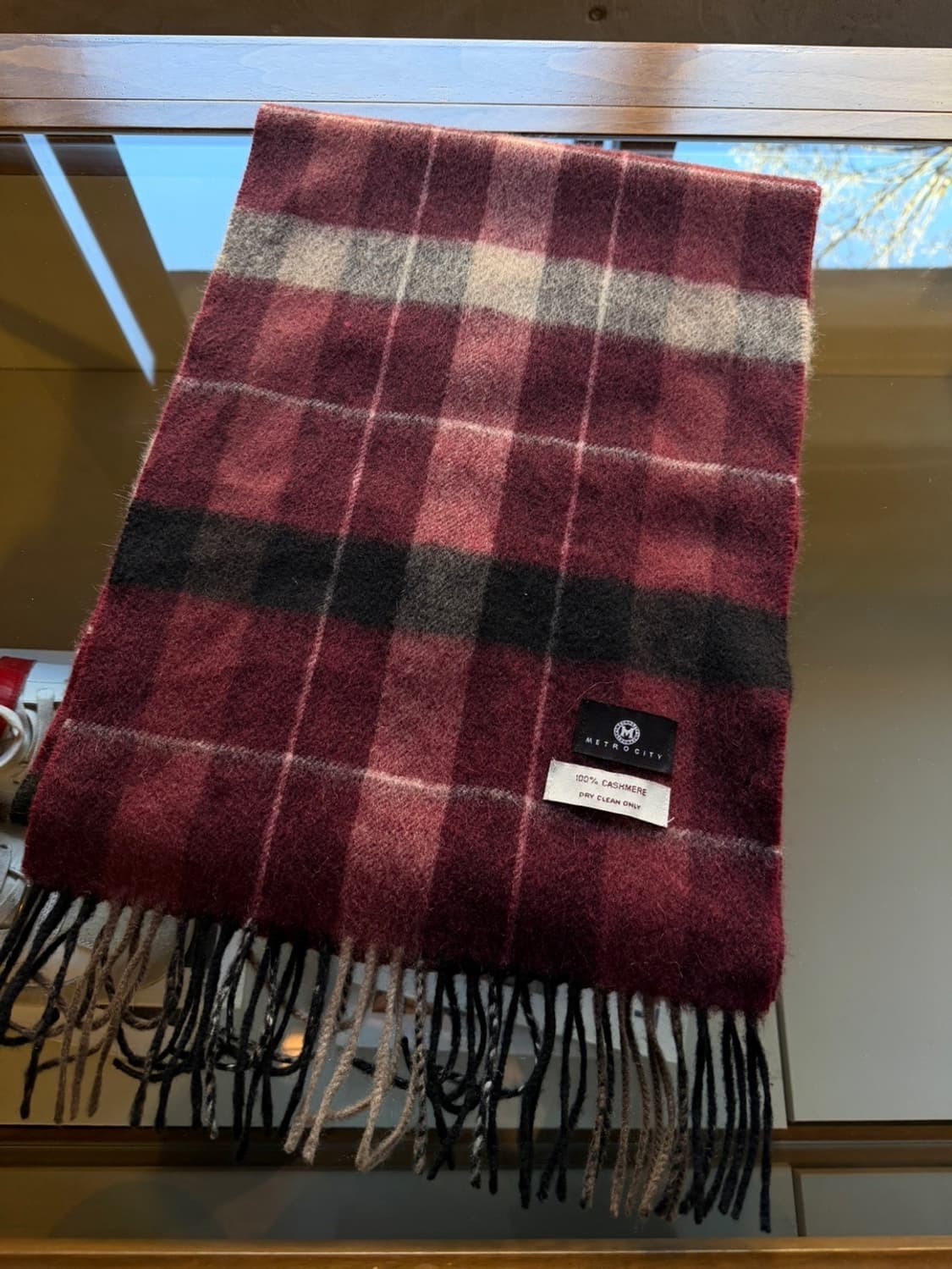 메트로시티 캐시미어 머플러 상품이미지9