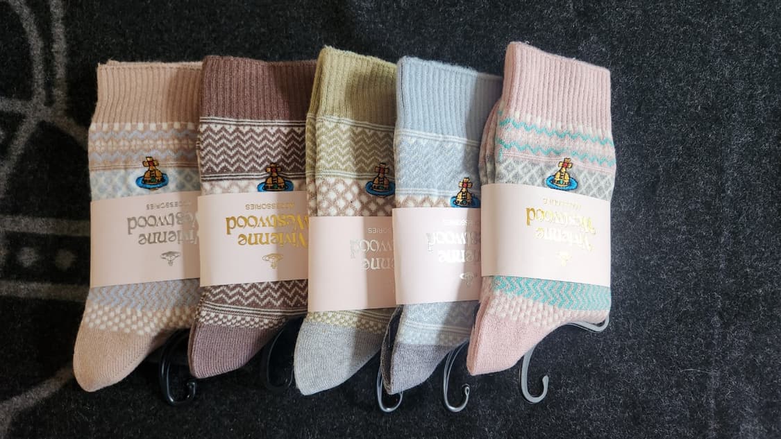 비비안웨스트우드 니트양말 (새것) 상품이미지1