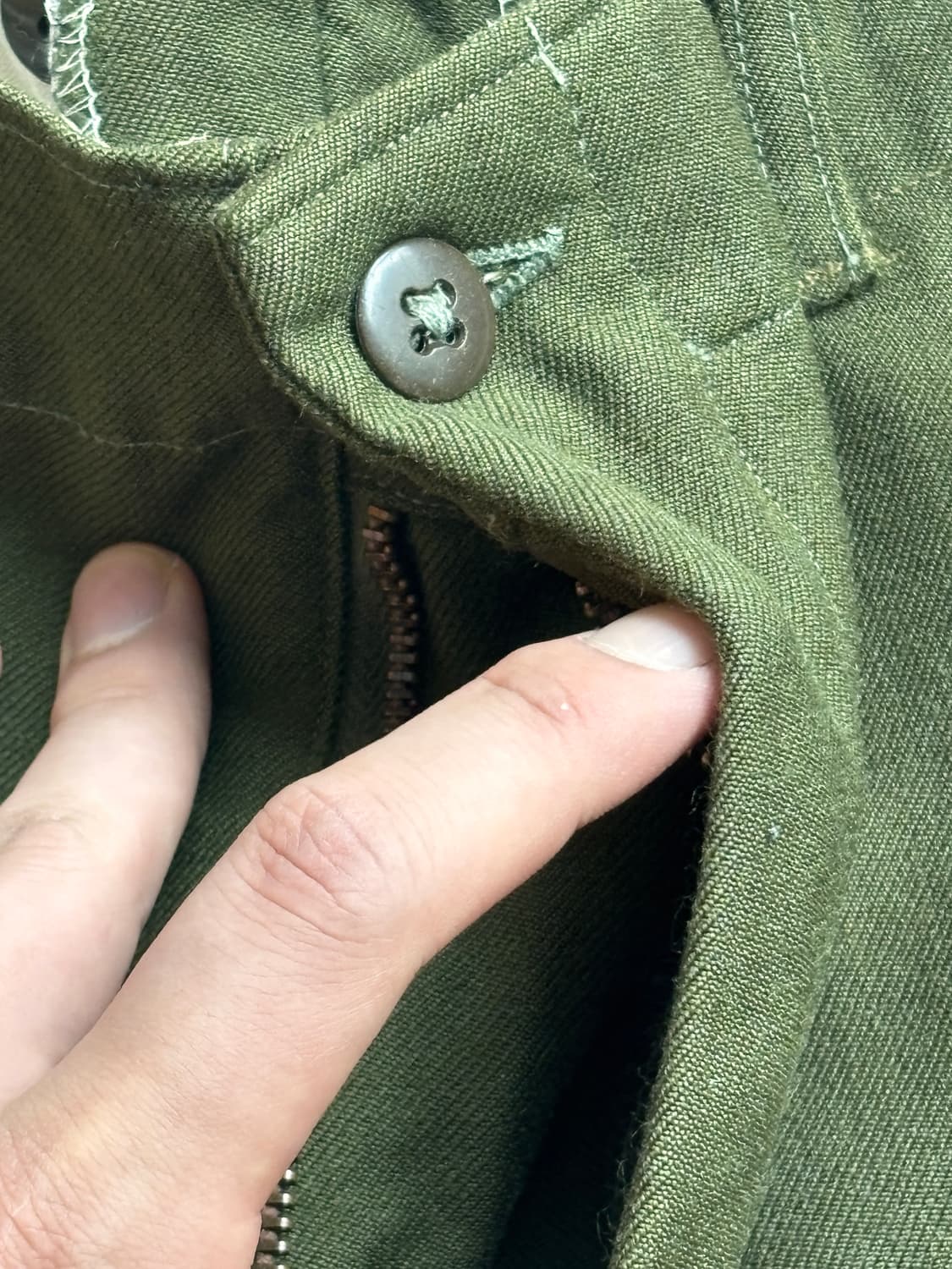 미군 M-1951 트라우저 OG 밀리터리 팬츠 상품이미지3