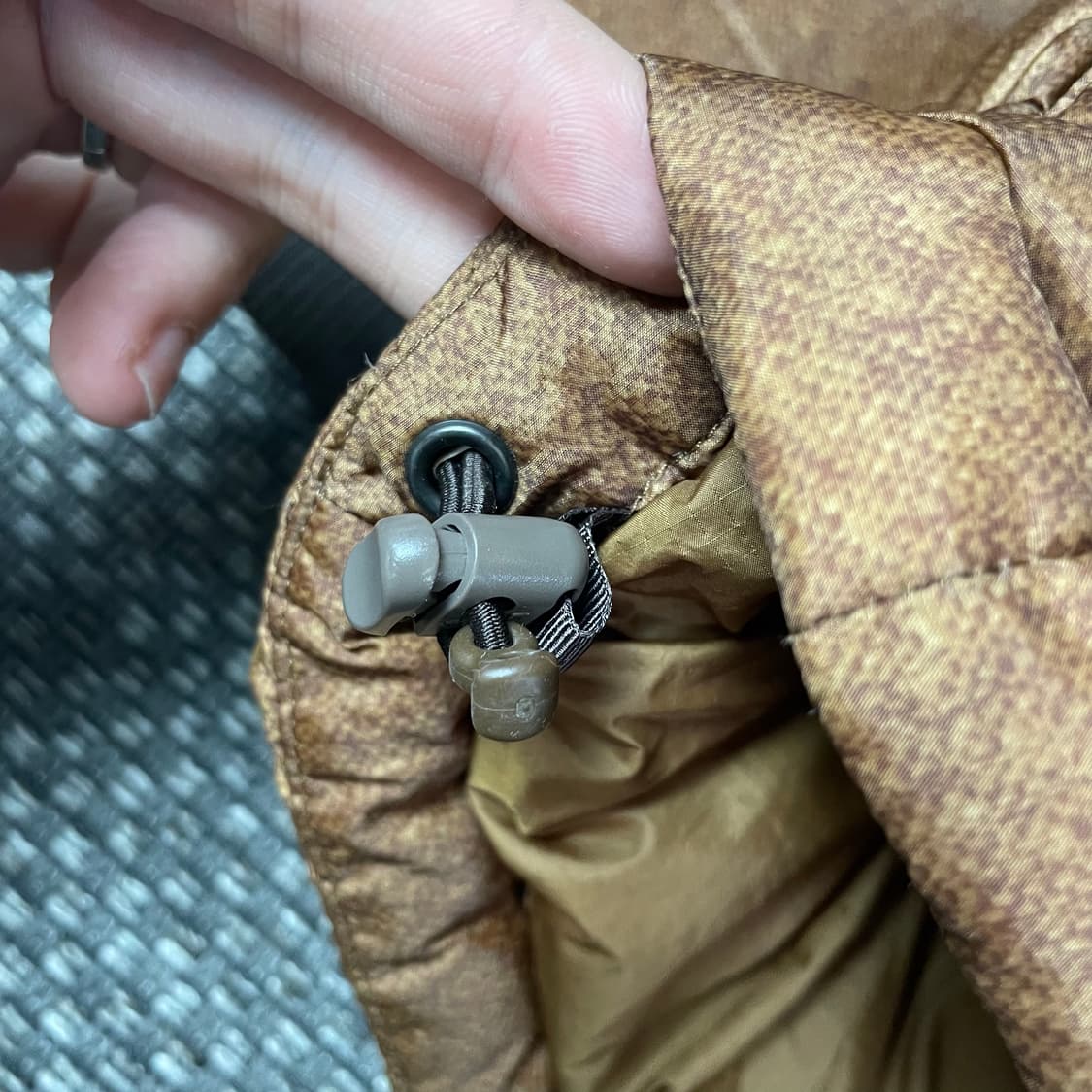 콜롬비아 여성 옴니쉴드 브라운 구스 다운 패딩 S 상품이미지5