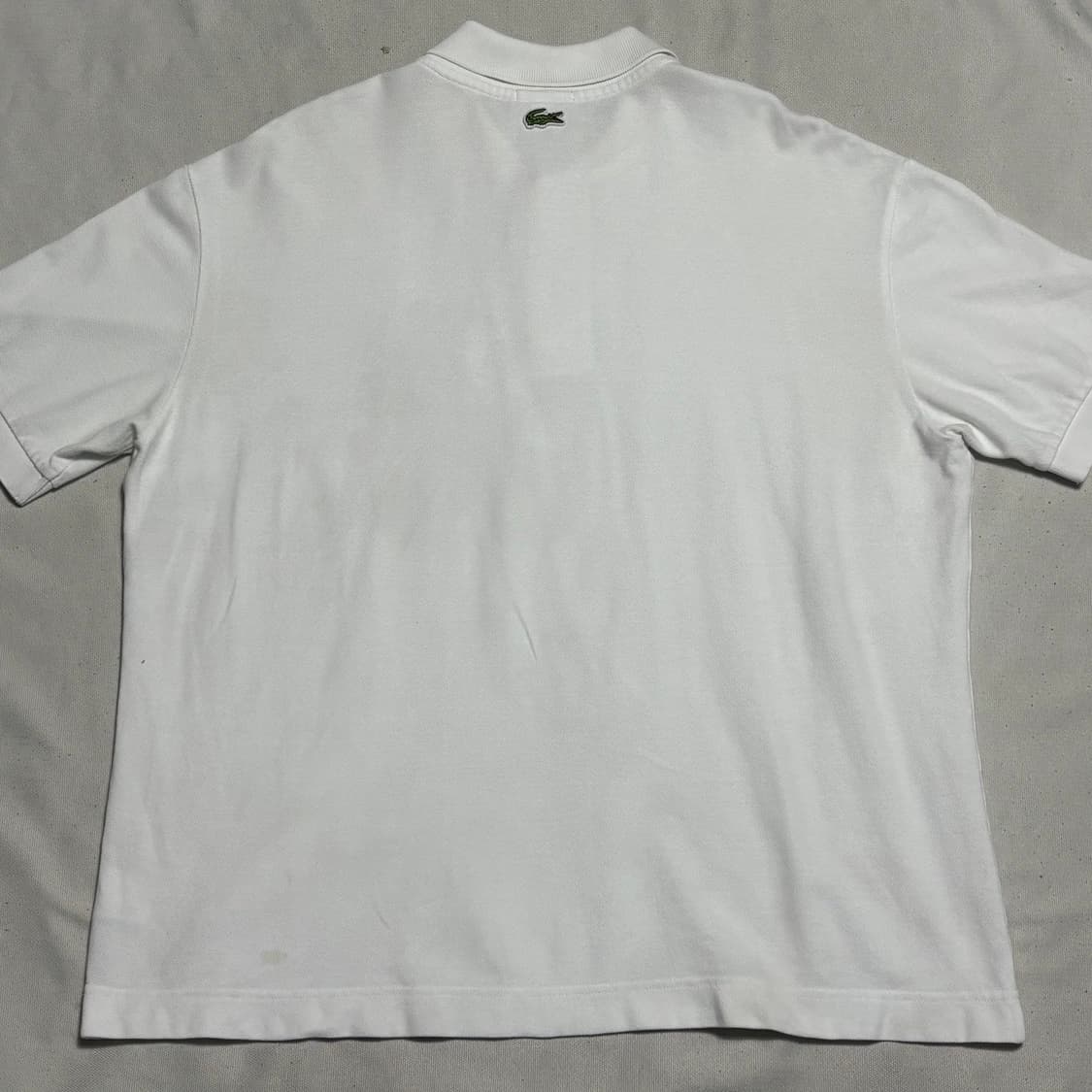 🫶🏻 라코스테 루즈핏 화이트 카라 반팔티셔츠 🫶🏻 상품이미지3